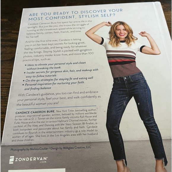 Staying Stylish Hardcover Book By Candace Cameron Bure N1 - Picture 2 of 8